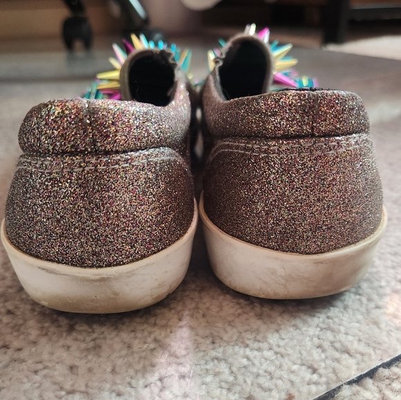 Jeffrey Campbell JC Play glitter spiked sneakers - Picture 8 of 9